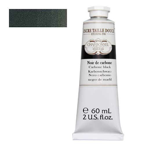 シャルボネール凹版カラーインク カーボンブラック (60ml)