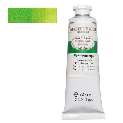 シャルボネール凹版カラーインク スプリンググリーン (60ml)