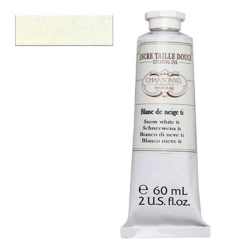 シャルボネール凹版カラーインク スノーホワイトT.I. (60ml)
