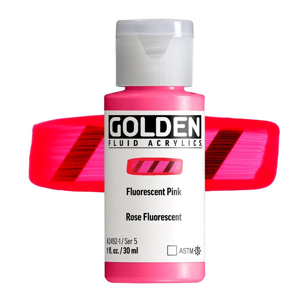 GOLDEN FLUID 30ml 2492 フルーレセントピンク