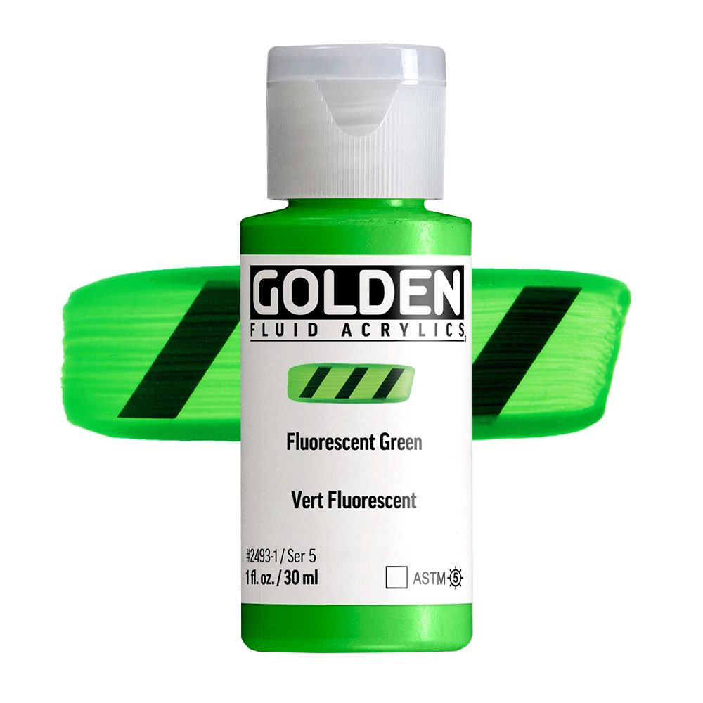 GOLDEN FLUID 30ml 2493 フルーレセントグリーン
