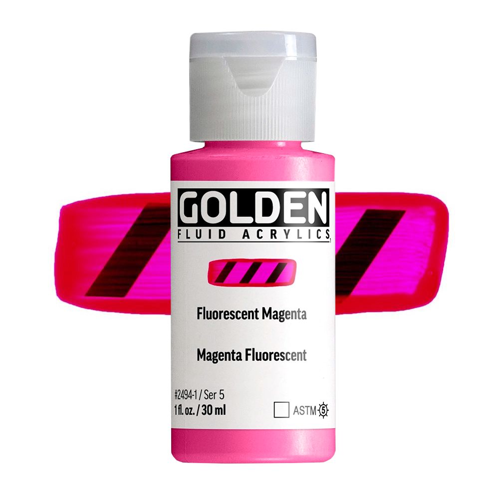 GOLDEN FLUID 30ml 2494 フルーレセントマゼンタ