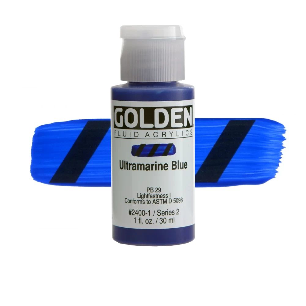 GOLDEN FLUID 30ml 2401 ウルトラマリンバイオレット