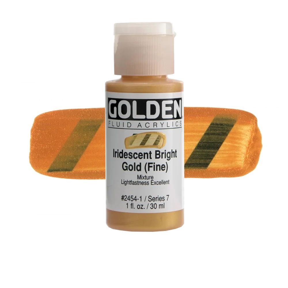 GOLDEN FLUID 30ml 2455 イリデッセントゴールドディープ(ファイン)