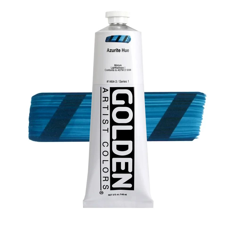 GOLDEN アクリリックヘビーボディ 148ml 1464 アズライトヒュー
