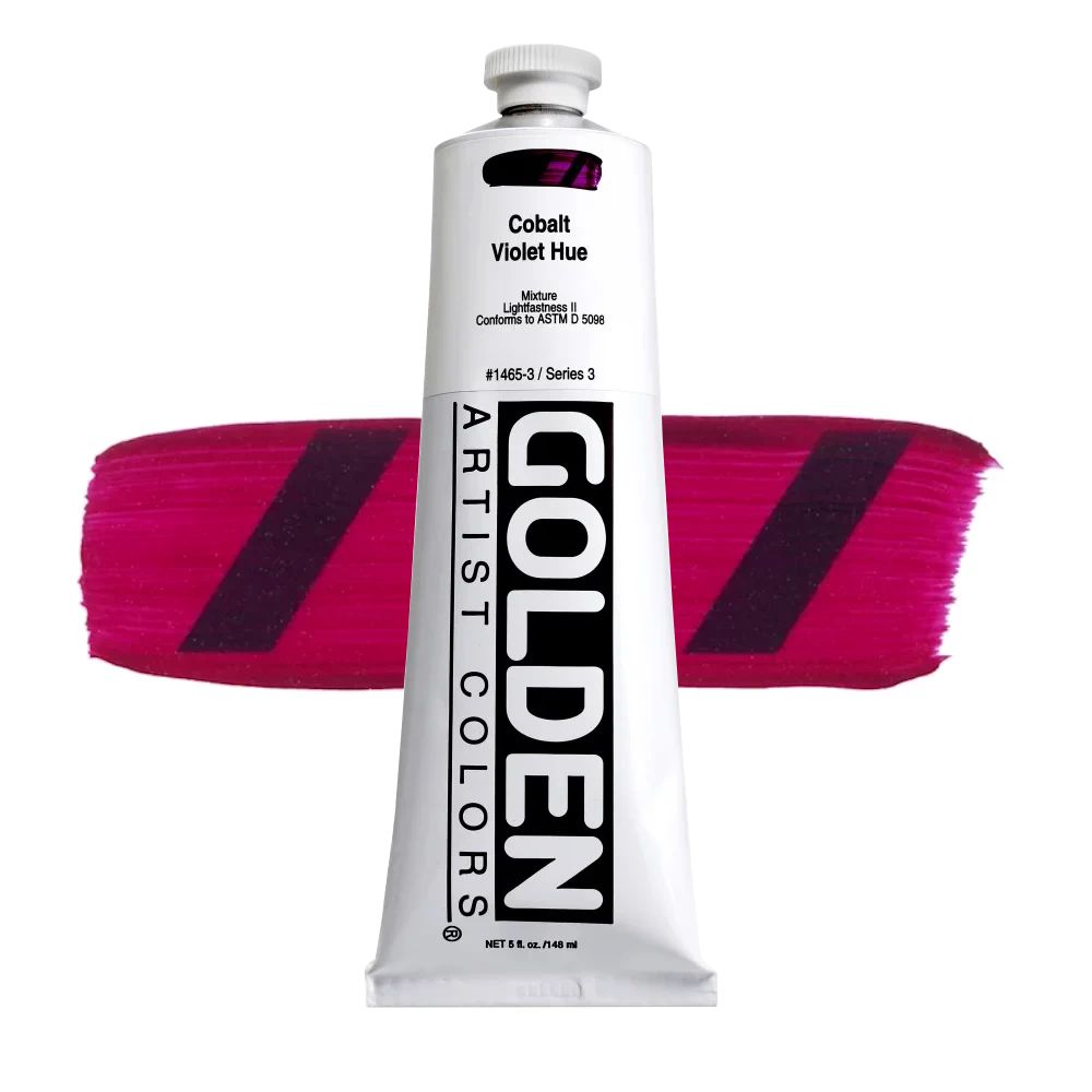 GOLDEN アクリリックヘビーボディ 148ml 1465 コバルトバイオレットヒュー