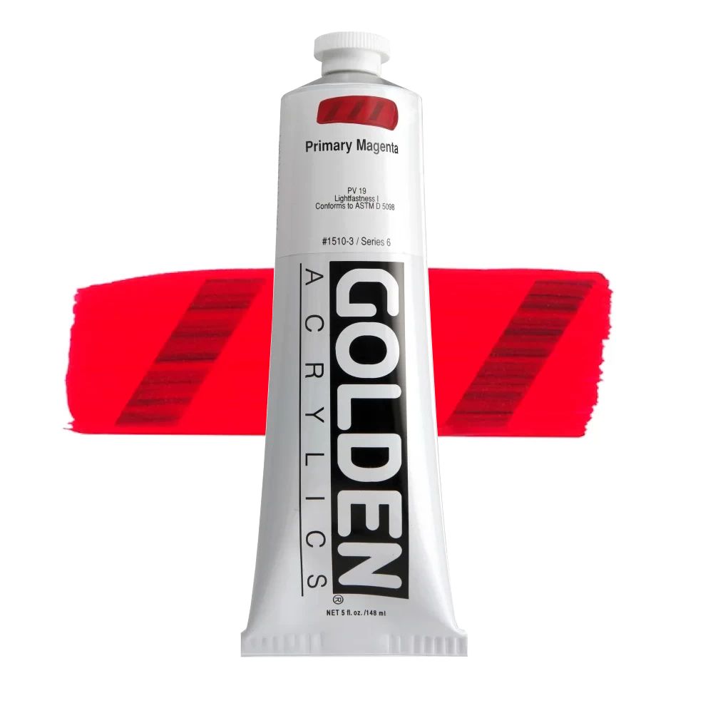 GOLDEN アクリリックヘビーボディ 148ml 1510 プライマリーマゼンタ