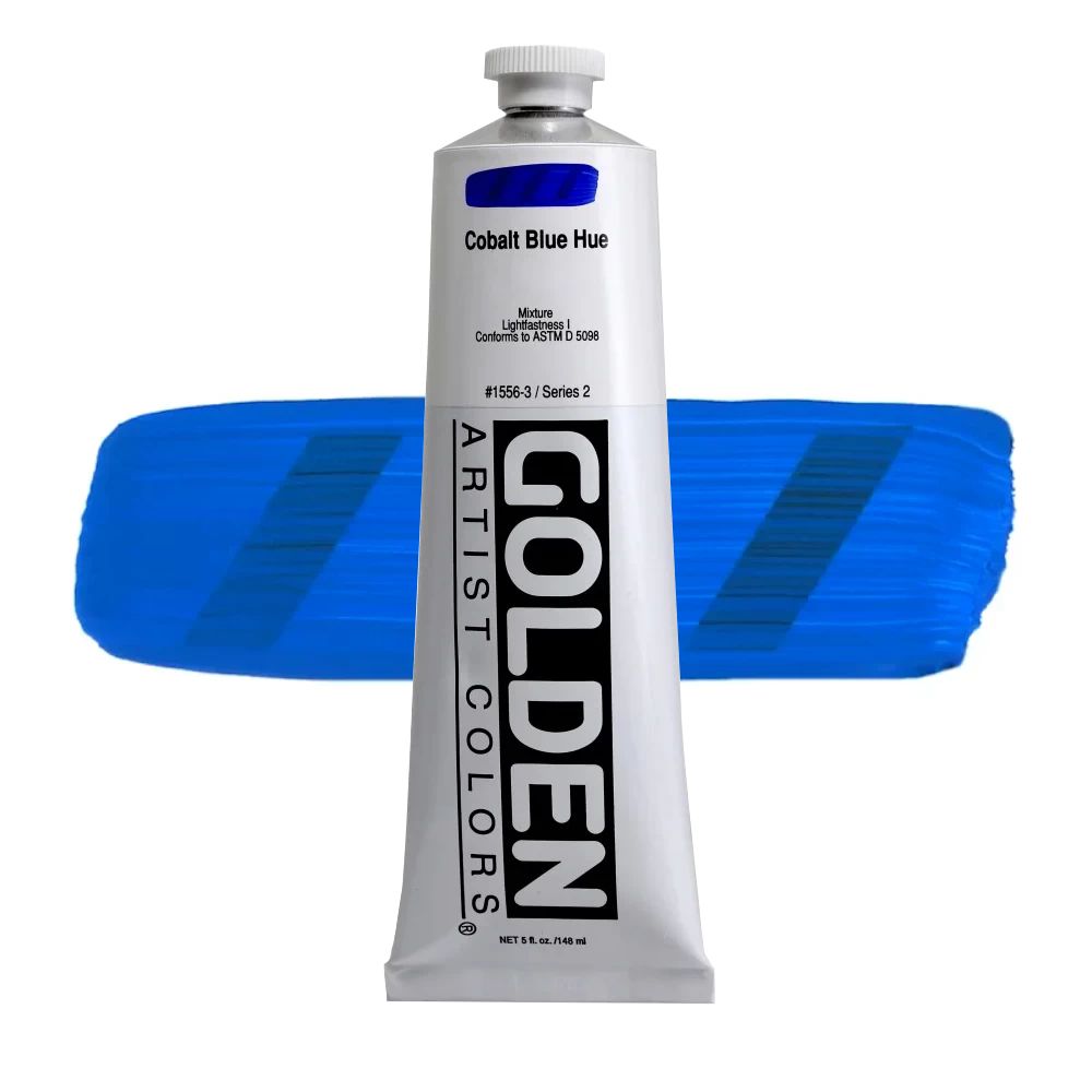 GOLDEN アクリリックヘビーボディ 148ml 1556 コバルトブルーヒュー