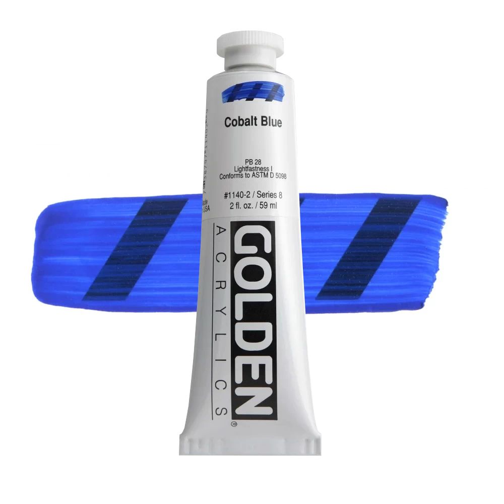 GOLDEN アクリリックヘビーボディ 59ml 1140 コバルトブルー