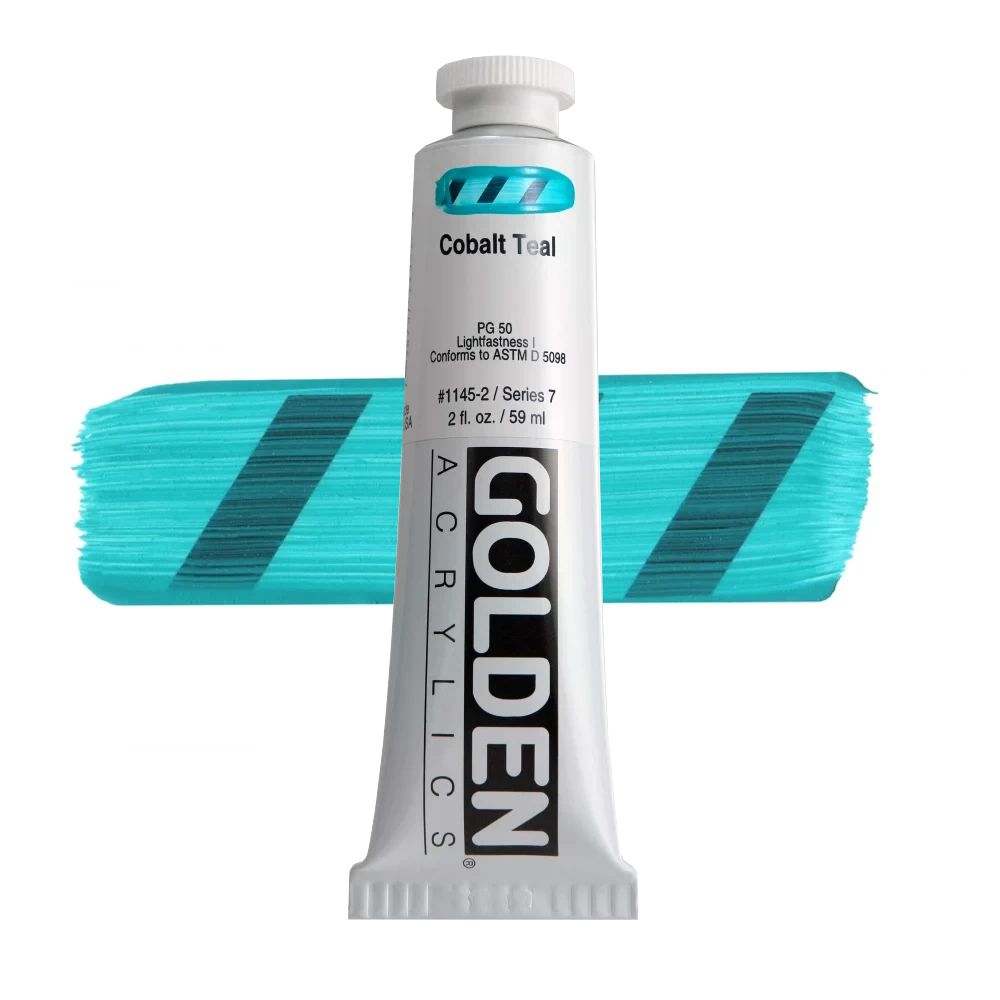 GOLDEN アクリリックヘビーボディ 59ml 1145 コバルトテール