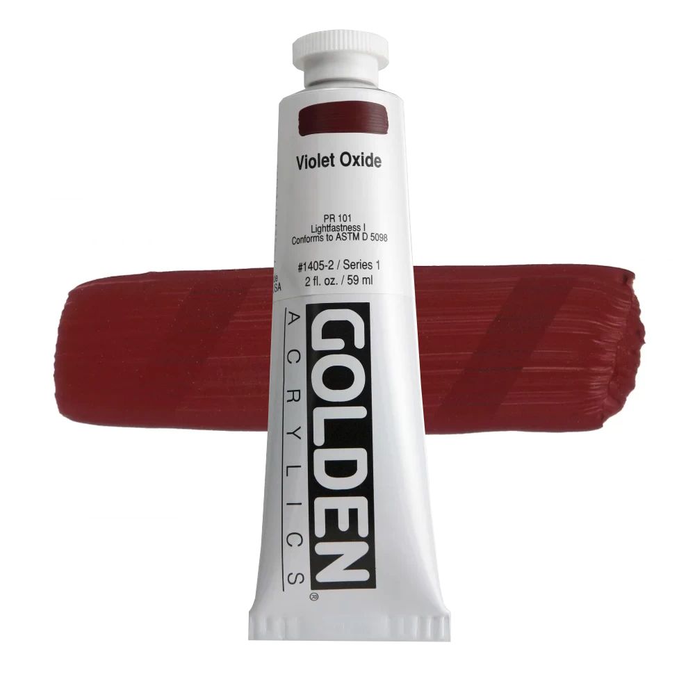 GOLDEN アクリリックヘビーボディ 59ml 1405 バイオレットオキサイド