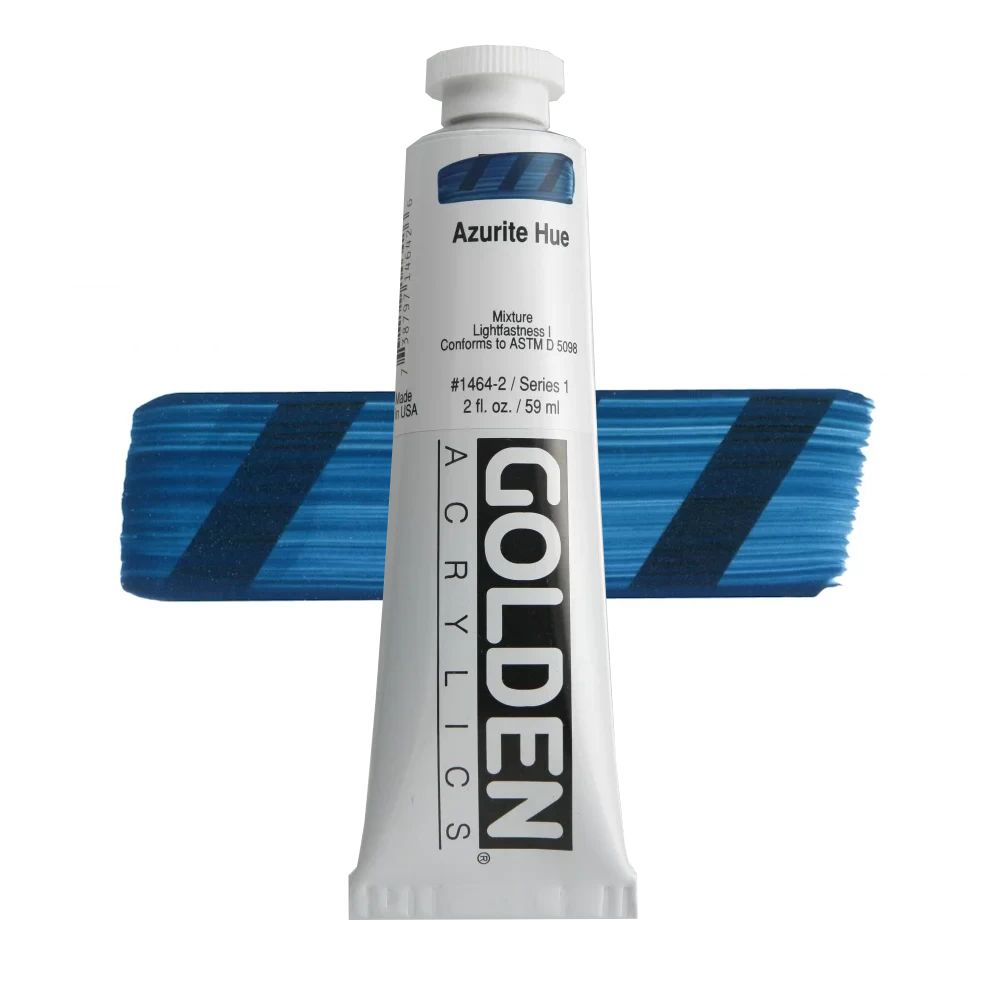 GOLDEN アクリリックヘビーボディ 59ml 1464 アズライトヒュー