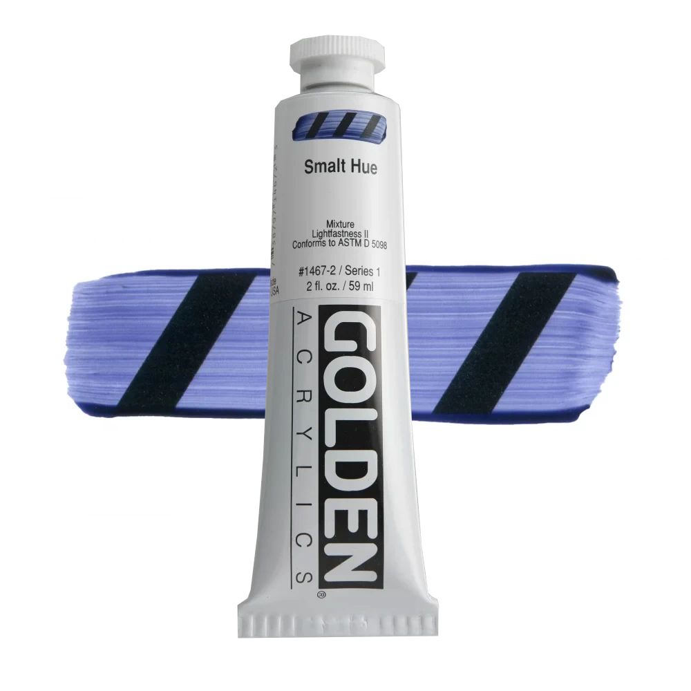 GOLDEN アクリリックヘビーボディ 59ml 1467 スマルトヒュー
