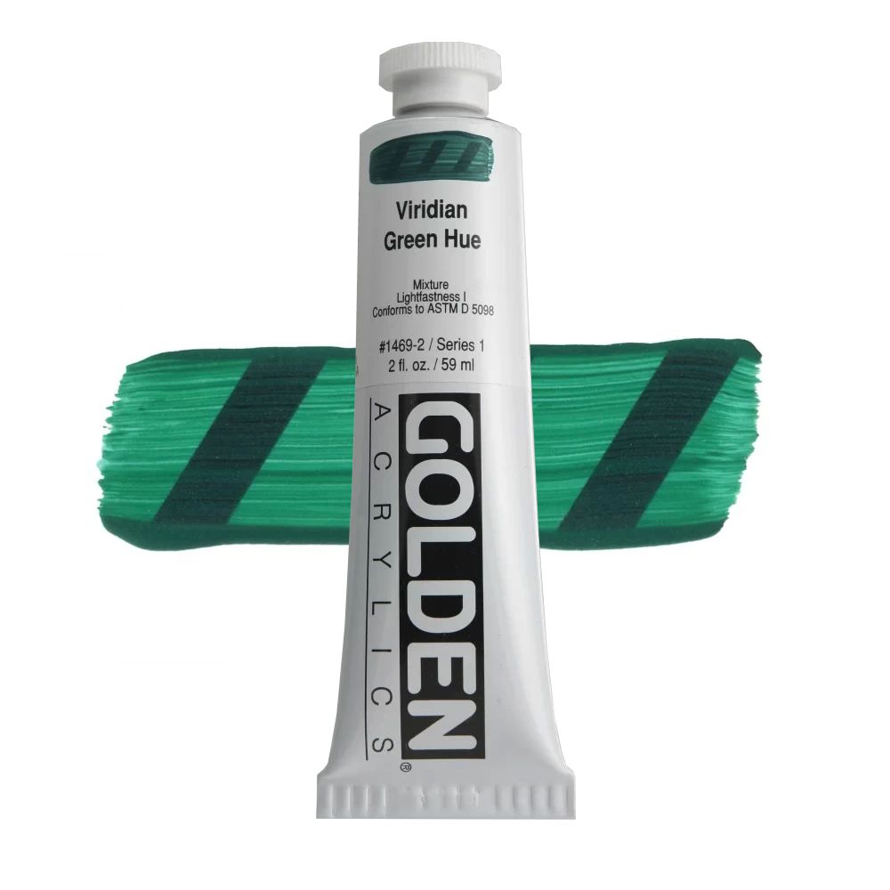 GOLDEN アクリリックヘビーボディ 59ml 1469 ビリジャングリーンヒュー
