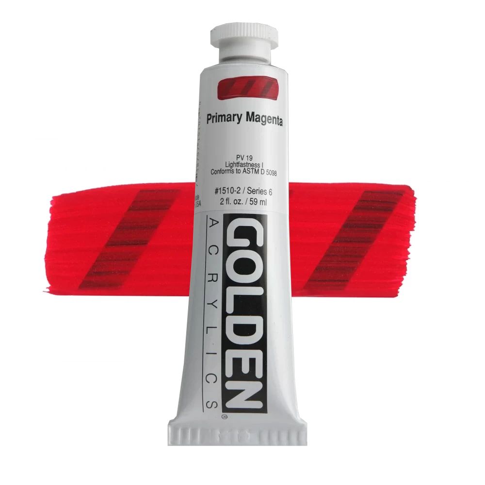 GOLDEN アクリリックヘビーボディ 59ml 1510 プライマリーマゼンタ