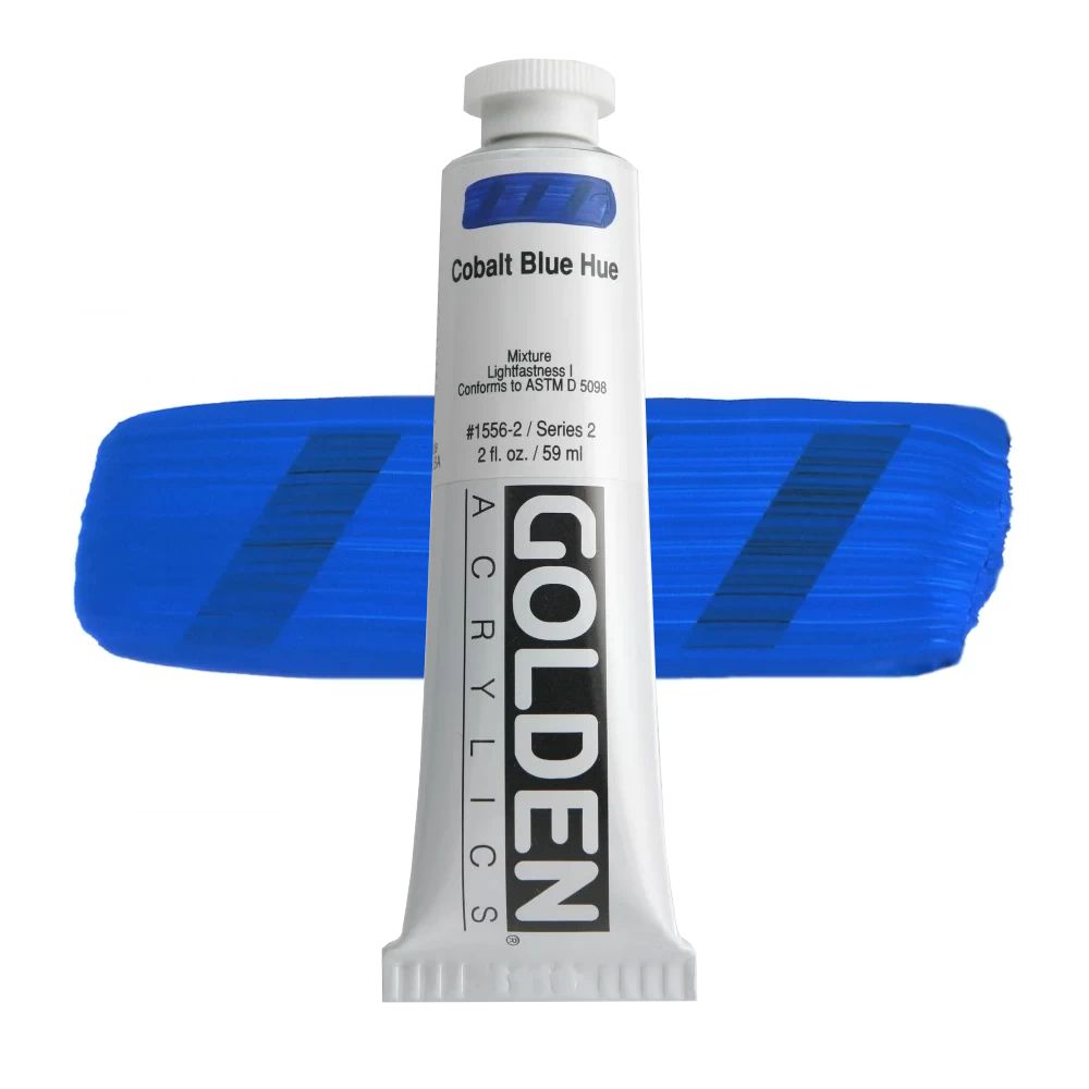 GOLDEN アクリリックヘビーボディ 59ml 1556 コバルトブルーヒュー