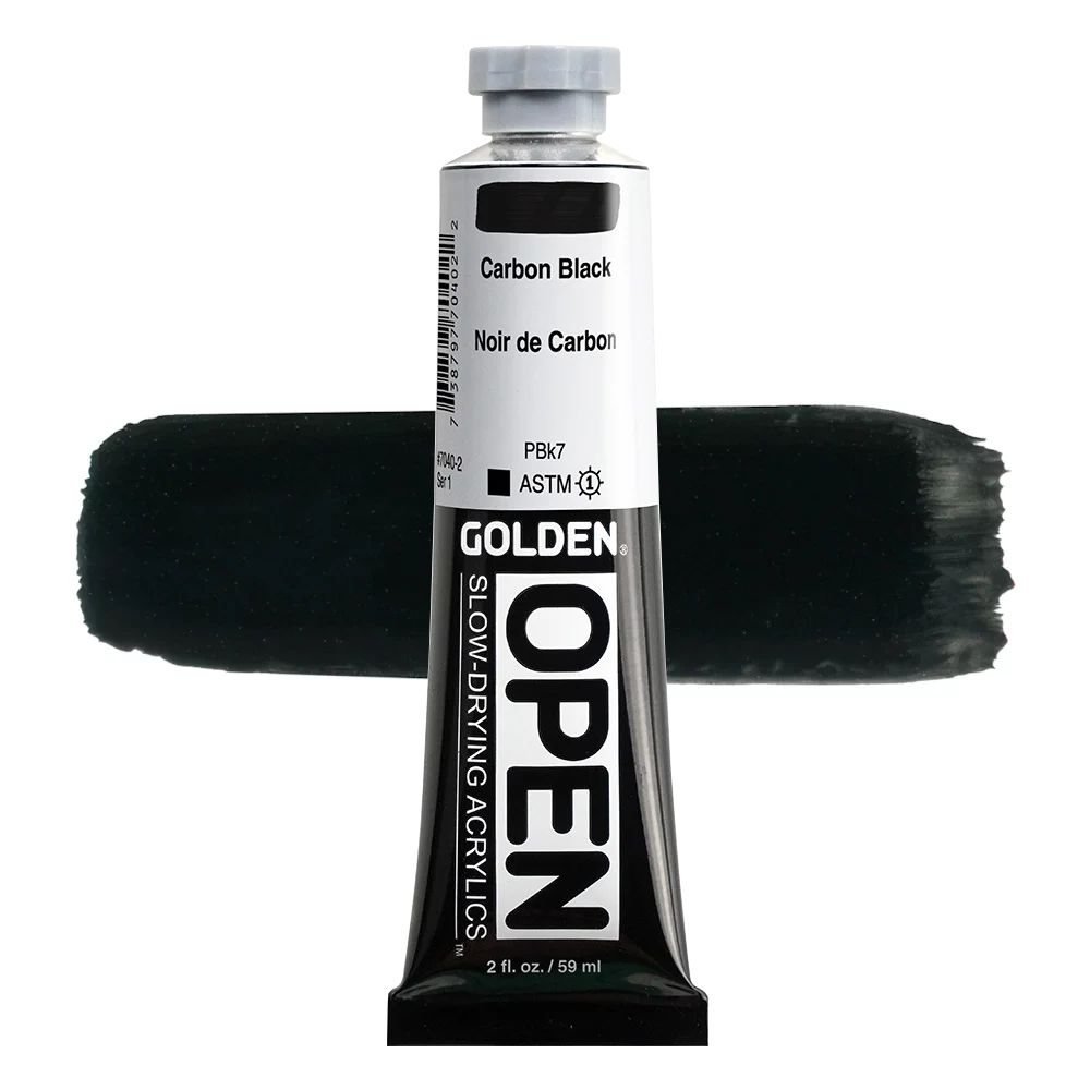 GOLDEN オープンアクリリックス 59ml 7040 カーボンブラック