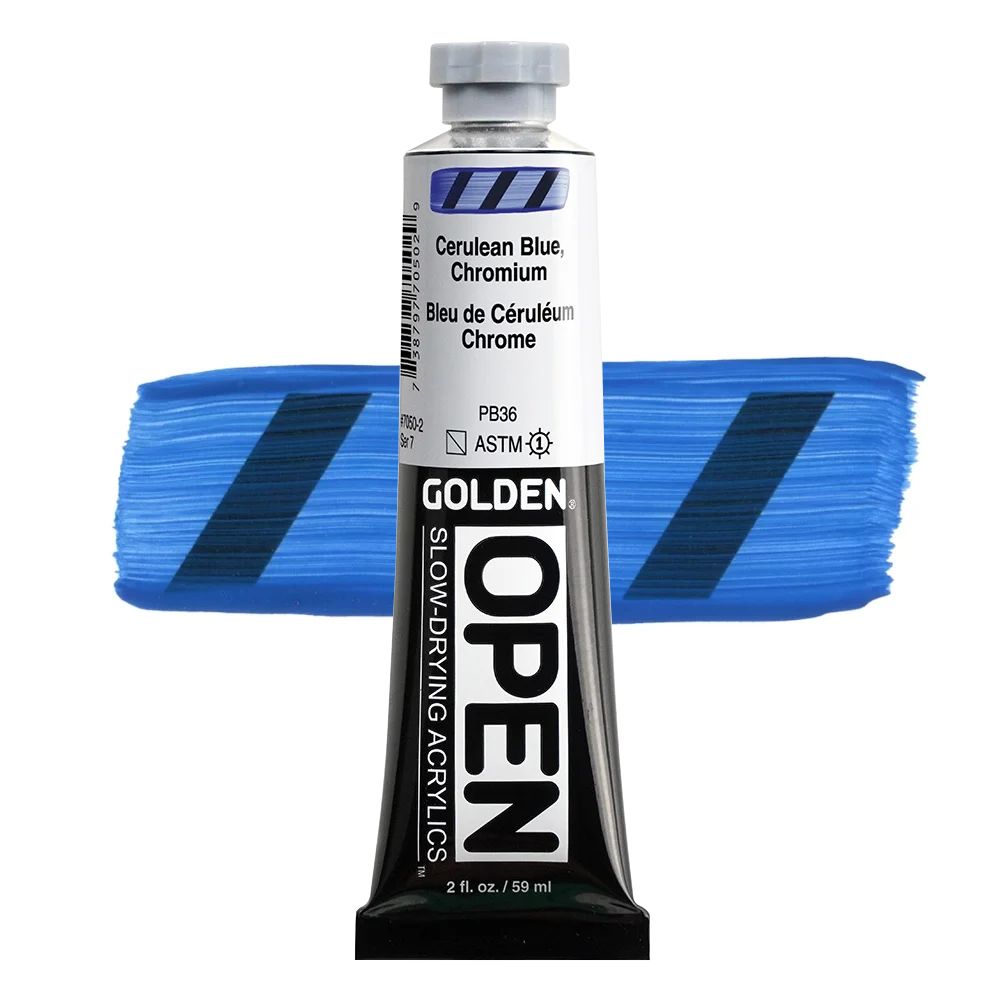 GOLDEN オープンアクリリックス 59ml 7050 セルリアンブルークロミウム