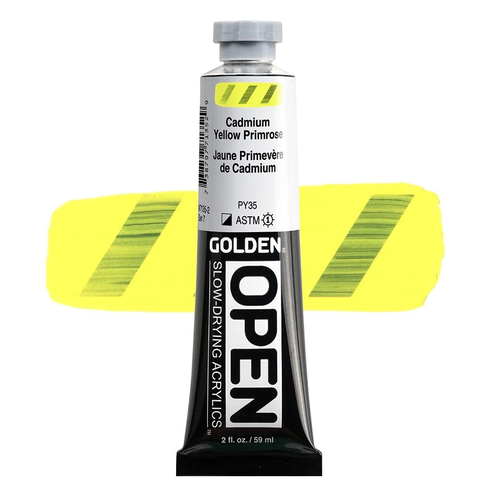 GOLDEN オープンアクリリックス 59ml 7135 カドミウムイエロープリムローズ