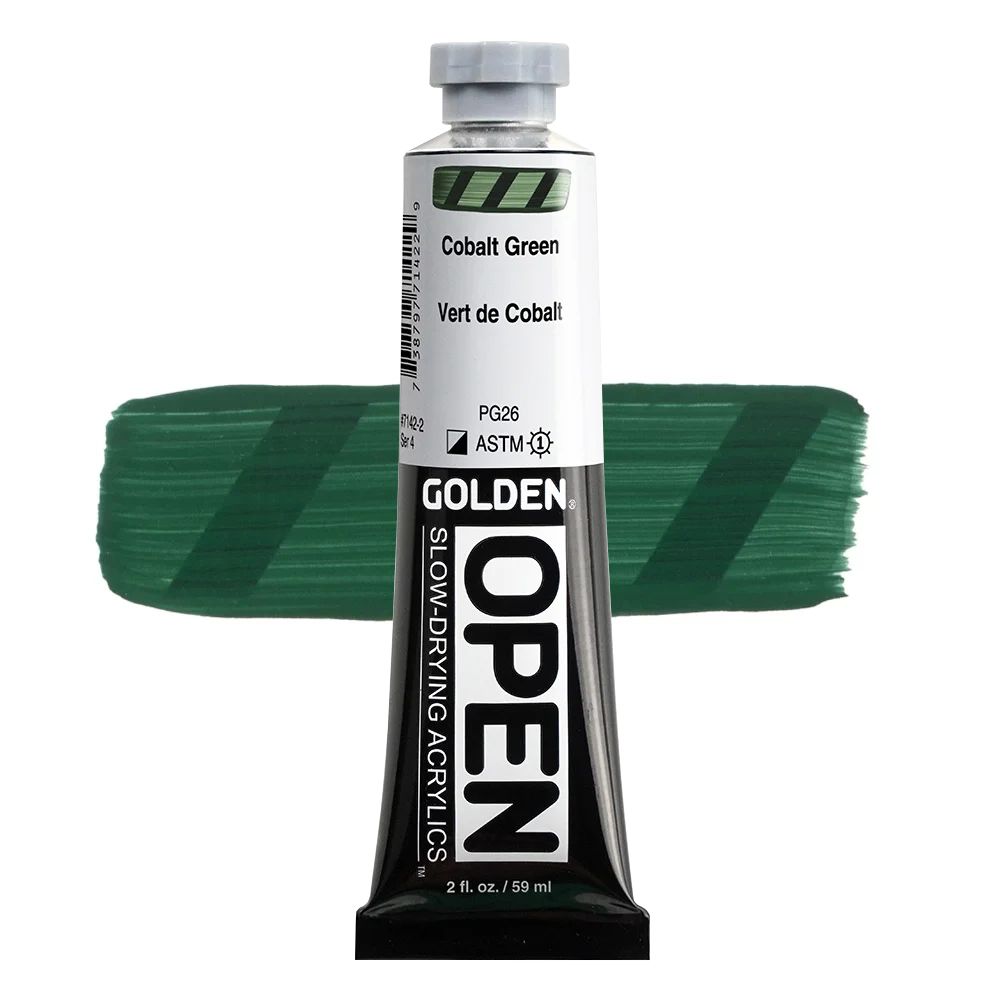 GOLDEN オープンアクリリックス 59ml 7142 コバルトグリーン