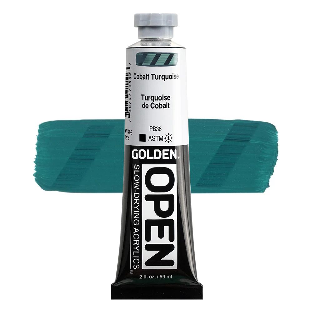 GOLDEN オープンアクリリックス 59ml 7144 コバルトターコイズ