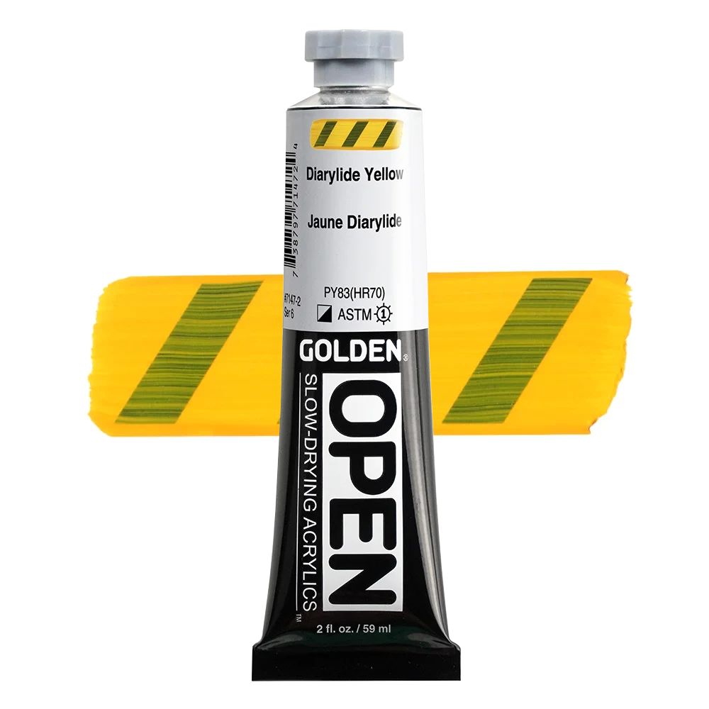 GOLDEN オープンアクリリックス 59ml 7147 ダイアリライドイエロー