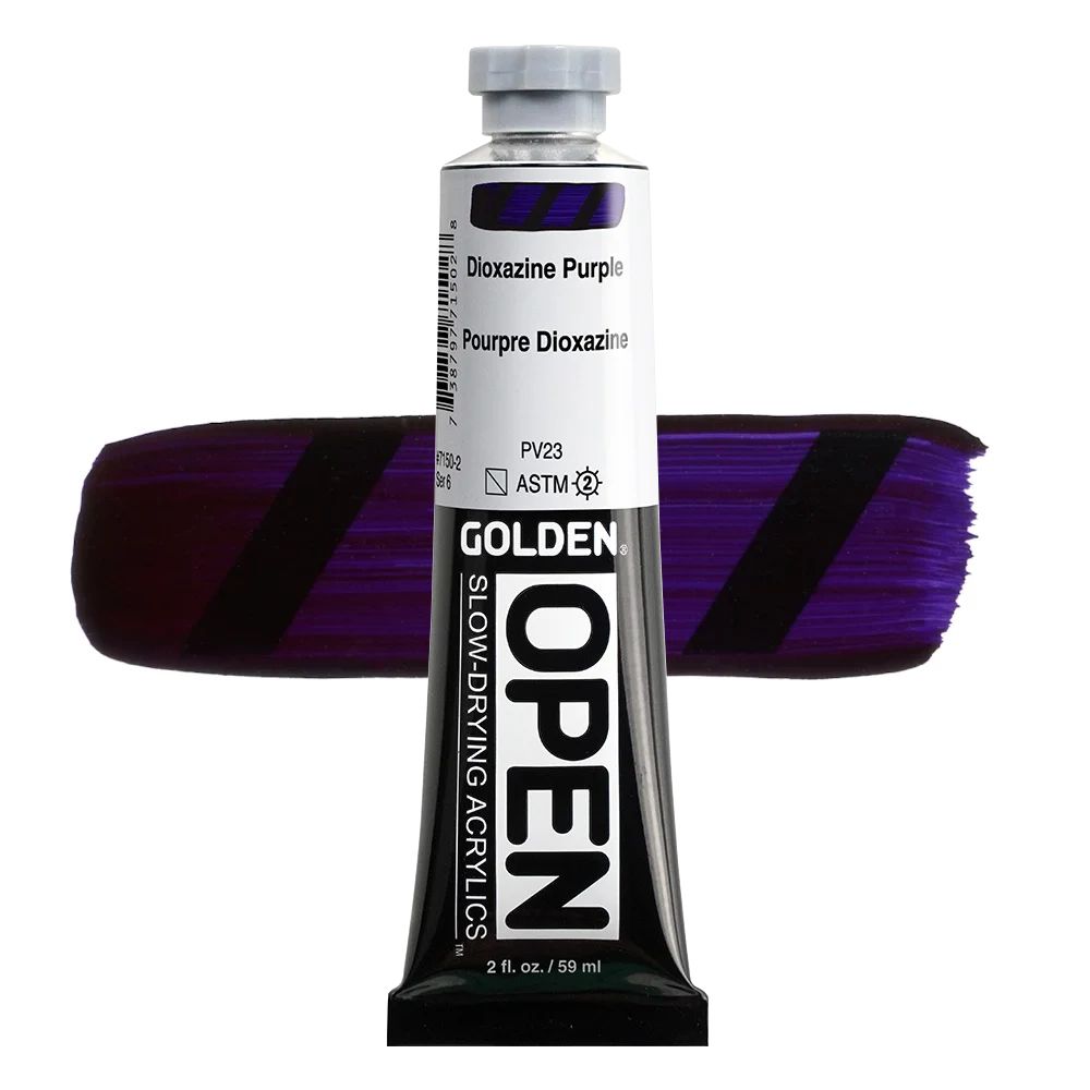 GOLDEN オープンアクリリックス 59ml 7150 ジオキサジンパープル
