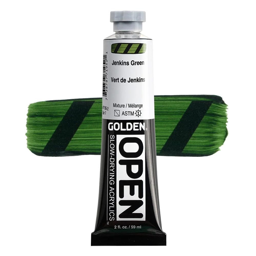 GOLDEN オープンアクリリックス 59ml 7195 ジェンキンスグリーン