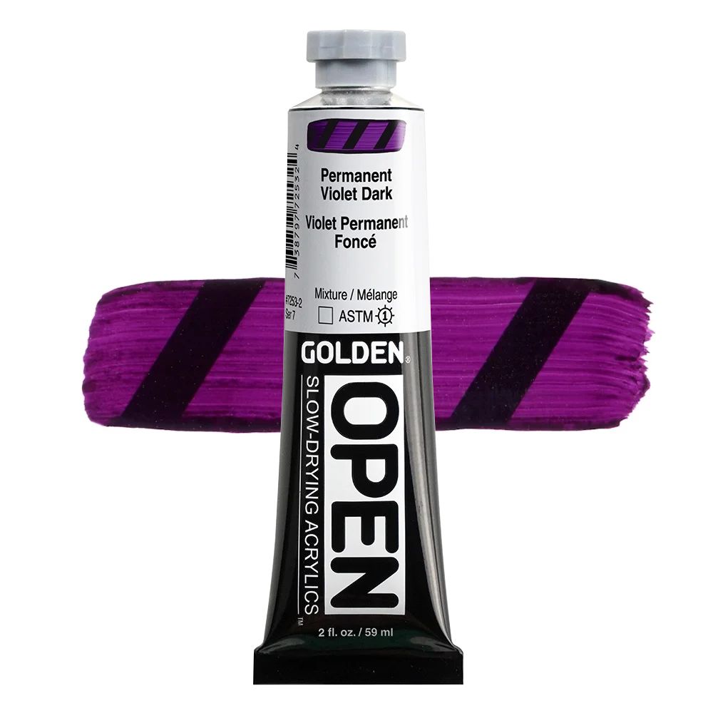 GOLDEN オープンアクリリックス 59ml 7253 パーマネントバイオレットダーク