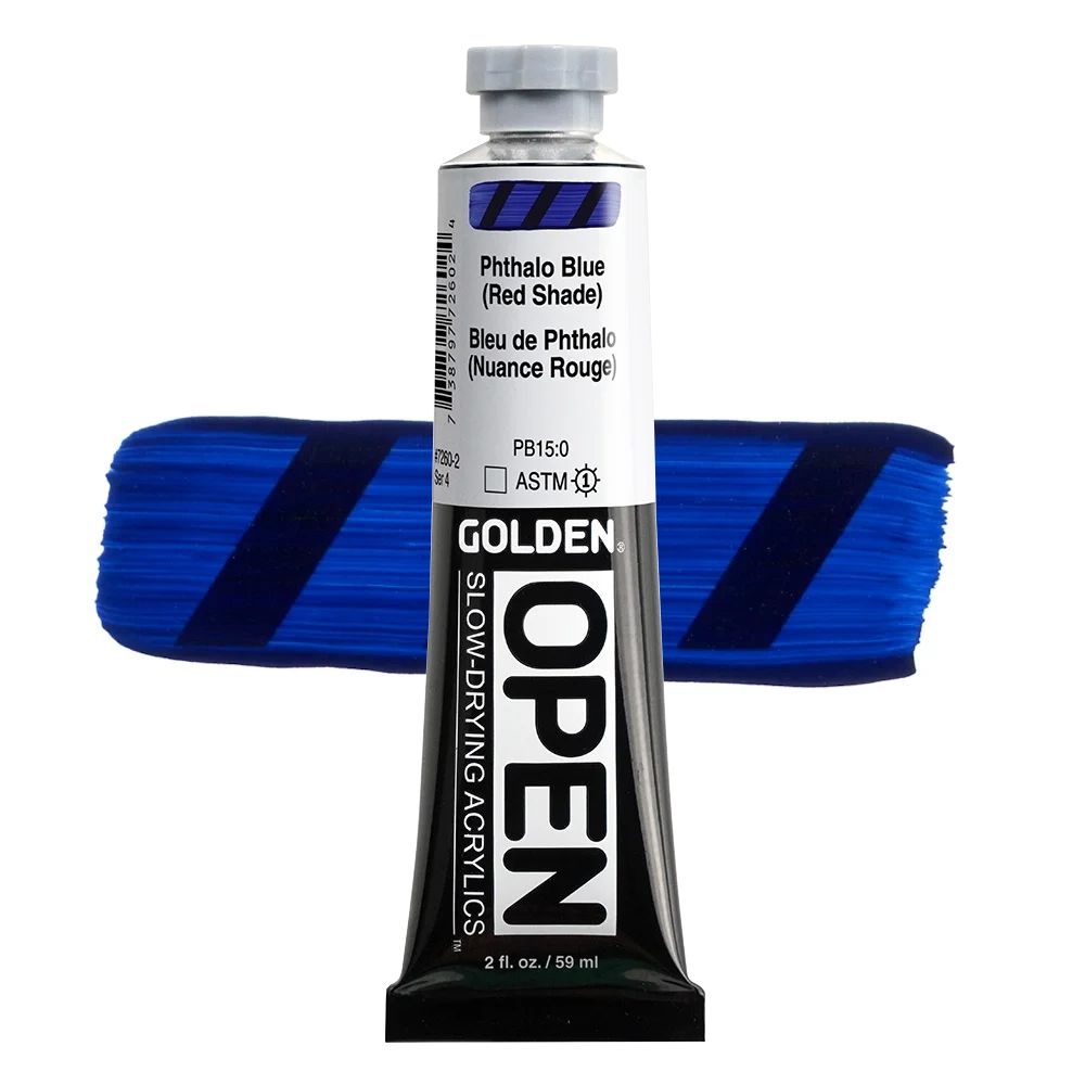 GOLDEN オープンアクリリックス 59ml 7260 フタロブルー(レッドシェード)