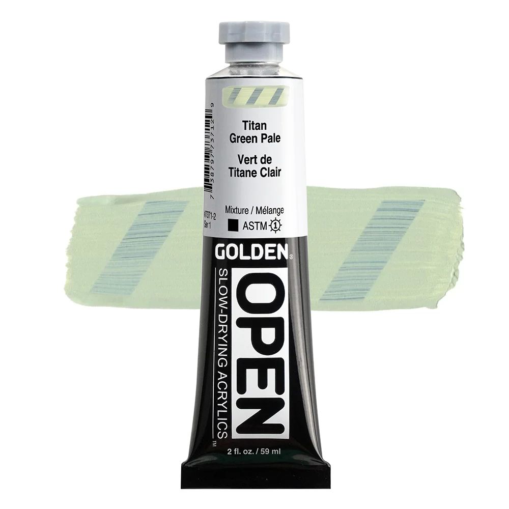 GOLDEN オープンアクリリックス 59ml 7371 チタングリーンペール