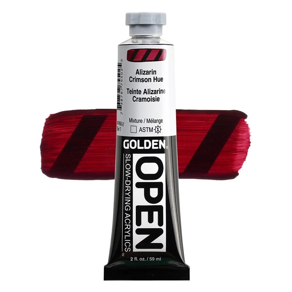 GOLDEN オープンアクリリックス 59ml 7450 アリザリンクリムソンヒュー