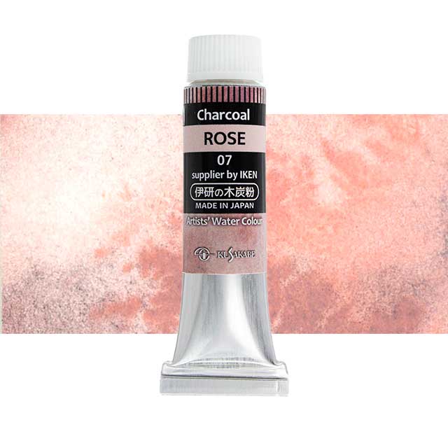 伊研×クサカベ透明水彩絵具 10ml 07 チャコールローズ