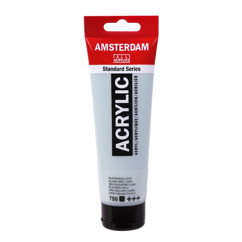 アムステルダムアクリリックカラー20ml #750 ブルーイッシュグレーライト