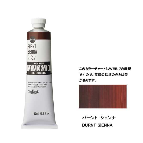 ホルベイン油絵具 ACADEMIC B533 バーントシェンナ 【160ml】