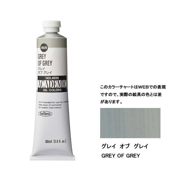 ホルベイン油絵具 ACADEMIC  B539 グレイオブグレイ 【160ml】