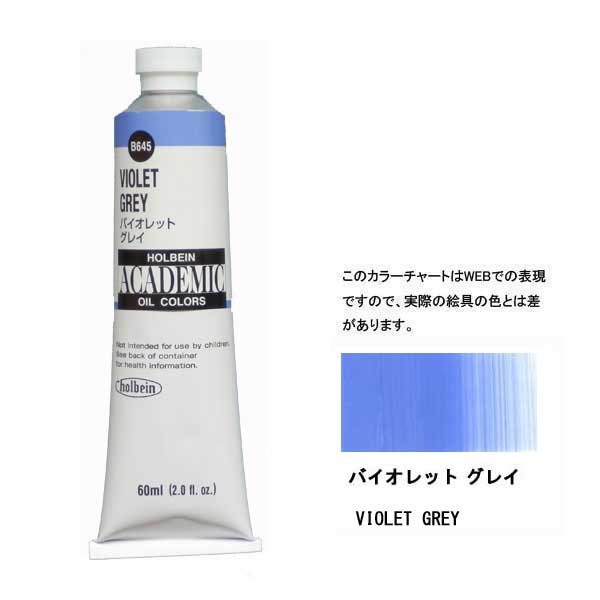 ホルベイン油絵具 ACADEMIC  B545 バイオレットグレイ 【160ml】
