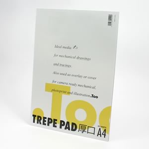 Too トレペパッド 厚口 <50g> 50枚綴り