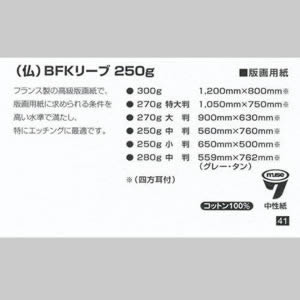 BFKリーブ(版画用紙) <250g>