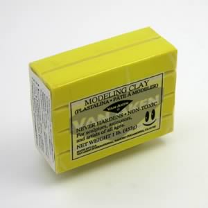 モデリングクレイ プラスタリーナ  (YELLOW)