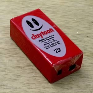 クレイトーン単色114g レッド