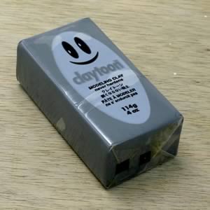 クレイトーン単色114g シルバーグレイ