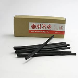 伊研木炭 No.750 クワ中/ヤナギ中細/ウコギ角 各3本入