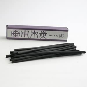 伊研木炭 No.830 ヤナギ 細軸 20本入