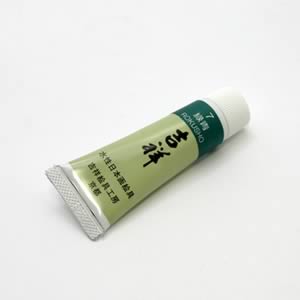 吉祥チューブ絵具 7 緑青 5号