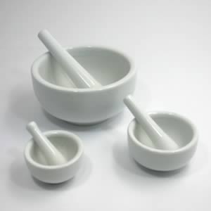 陶器 乳鉢(乳棒付き)