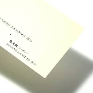 紀州色上質 厚口 アイボリー