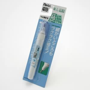 ぺんてる ペン修正液 極細 7ml