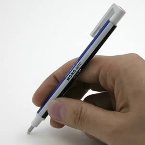 ホルダー消しゴム MONO Zero 丸型