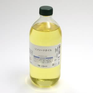 クサカベ画用液 リンシードオイル 500ml